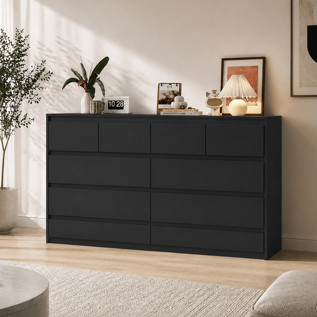7/ 9/ 10/ 12 /18  Drawer Dresser Modern Chest of Drawers