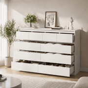 7/ 9/ 10/ 12 /18  Drawer Dresser Modern Chest of Drawers