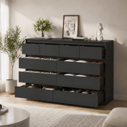 7/ 9/ 10/ 12 /18  Drawer Dresser Modern Chest of Drawers