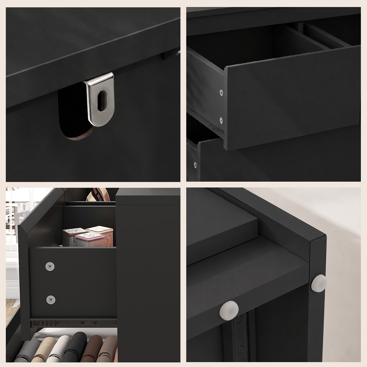 7/ 9/ 10/ 12 /18  Drawer Dresser Modern Chest of Drawers