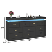 5/ 6/ 7/ 8/ 9/ 10/ 12/ 16 Drawer Dresser Modern Chest of Drawers