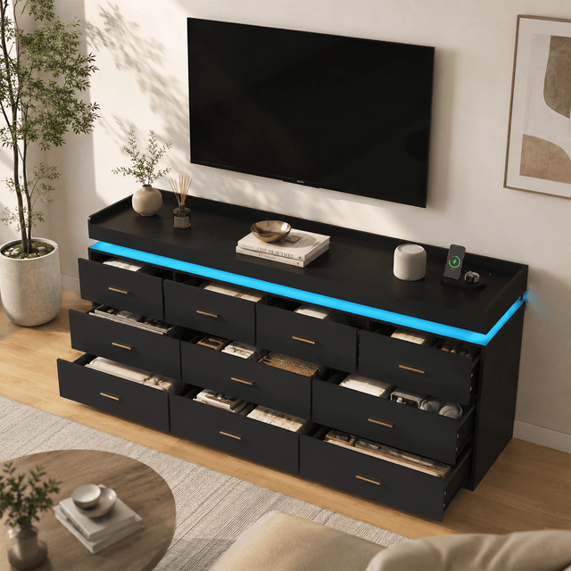 5/ 6/ 7/ 8/ 9/ 10/ 12/ 16 Drawer Dresser Modern Chest of Drawers