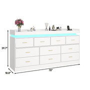 5/ 6/ 7/ 8/ 9/ 10/ 12/ 16 Drawer Dresser Modern Chest of Drawers