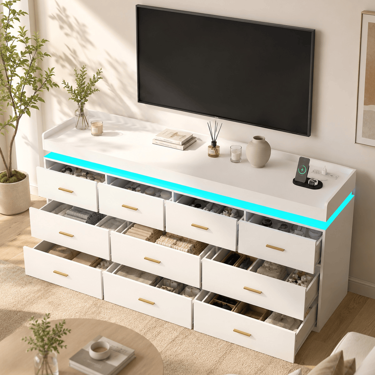 5/ 6/ 7/ 8/ 9/ 10/ 12/ 16 Drawer Dresser Modern Chest of Drawers