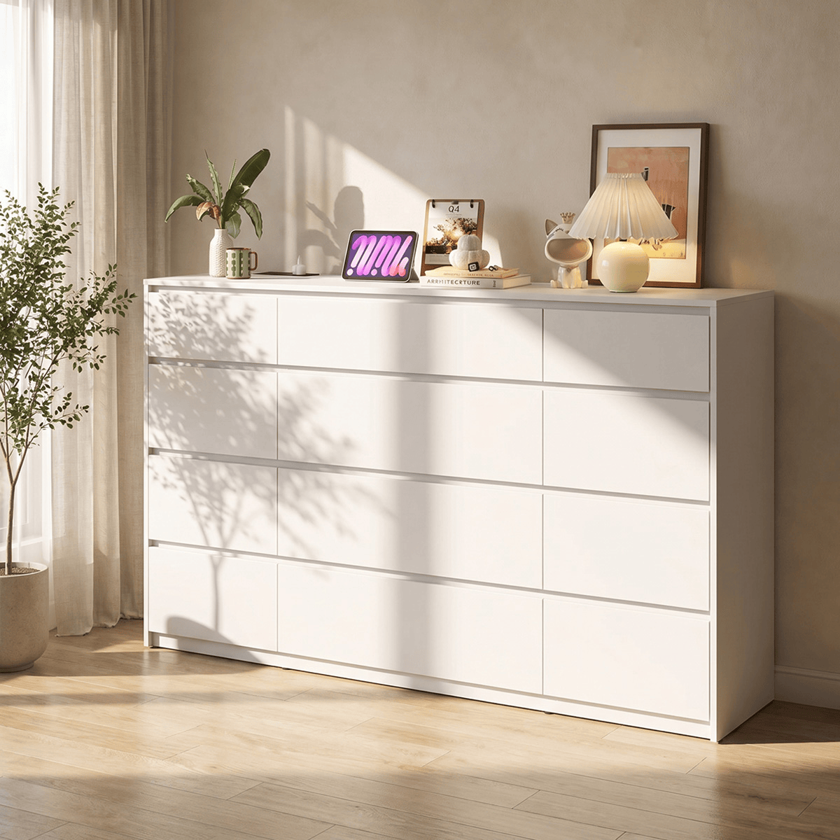7/ 9/ 10/ 12 /18  Drawer Dresser Modern Chest of Drawers