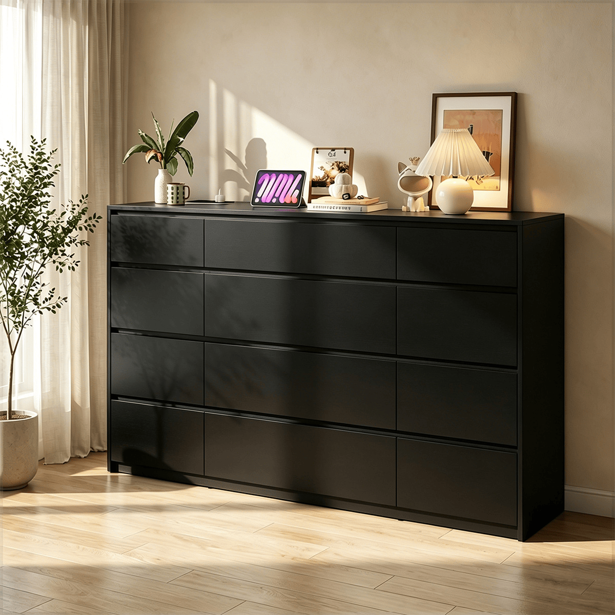 7/ 9/ 10/ 12 /18  Drawer Dresser Modern Chest of Drawers