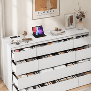 7/ 9/ 10/ 12 /18  Drawer Dresser Modern Chest of Drawers