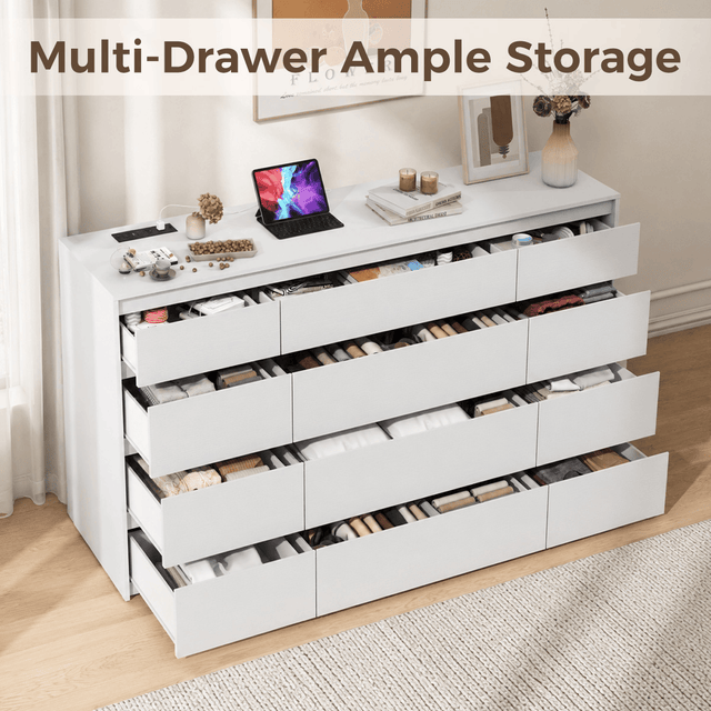 7/ 9/ 10/ 12 /18  Drawer Dresser Modern Chest of Drawers