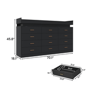 5/ 6/ 7/ 8/ 9/ 10/ 12/ 16 Drawer Dresser Modern Chest of Drawers