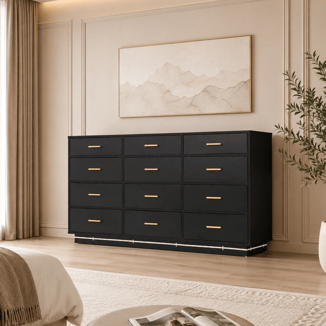 6/ 12 Drawer Dresser Modern Chest of Drawers