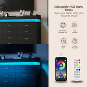 5/ 6/ 7/ 8/ 9/ 10/ 12/ 16 Drawer Dresser Modern Chest of Drawers