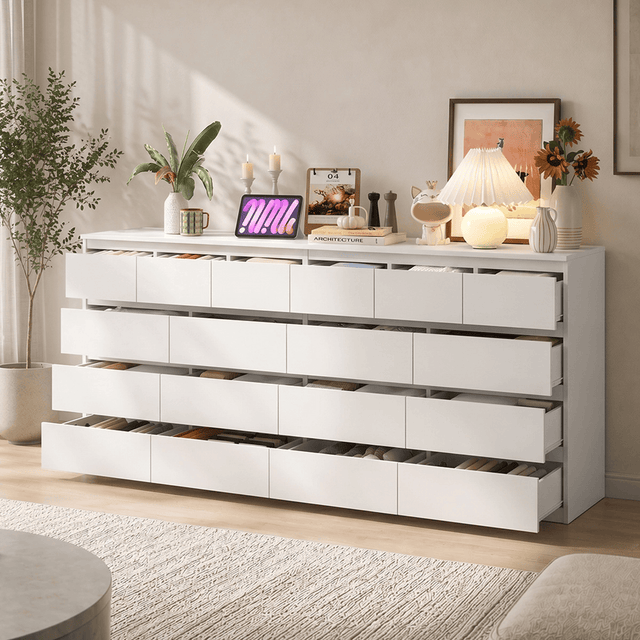 7/ 9/ 10/ 12 /18  Drawer Dresser Modern Chest of Drawers