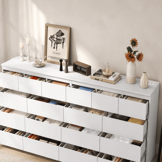 7/ 9/ 10/ 12 /18  Drawer Dresser Modern Chest of Drawers