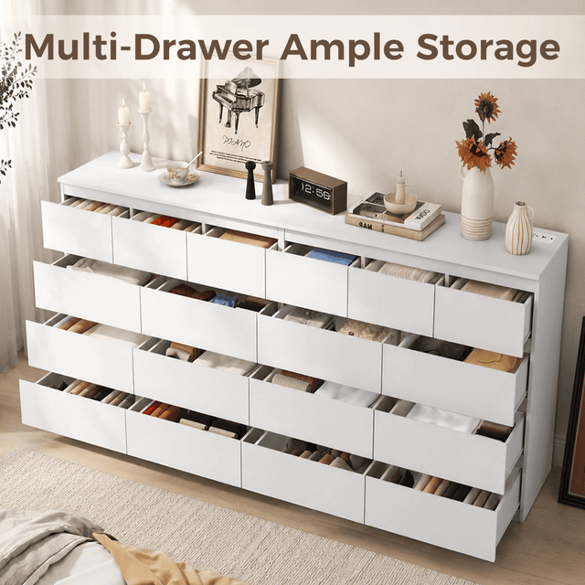 7/ 9/ 10/ 12 /18  Drawer Dresser Modern Chest of Drawers