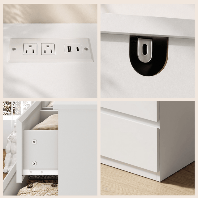 7/ 9/ 10/ 12 /18  Drawer Dresser Modern Chest of Drawers