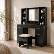 47" Large Modern Makeup Vanity Desk