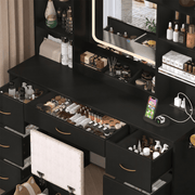 47" Large Modern Makeup Vanity Desk