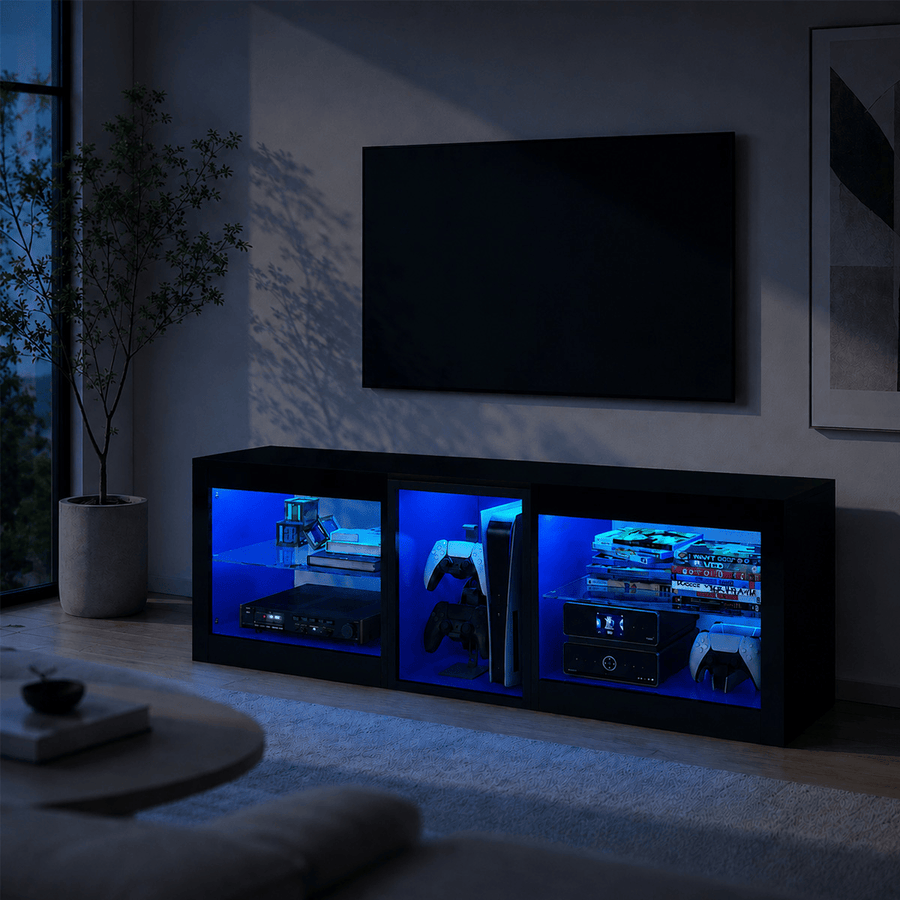 55"/ 63"/ 71" TV Stand for 60-70 Inch TV