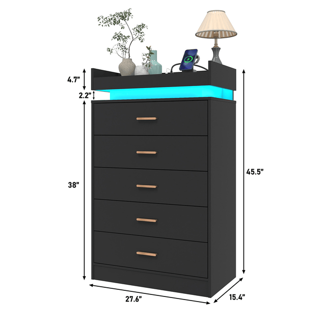 5/ 6/ 7/ 8/ 9/ 10/ 12/ 16 Drawer Dresser Modern Chest of Drawers