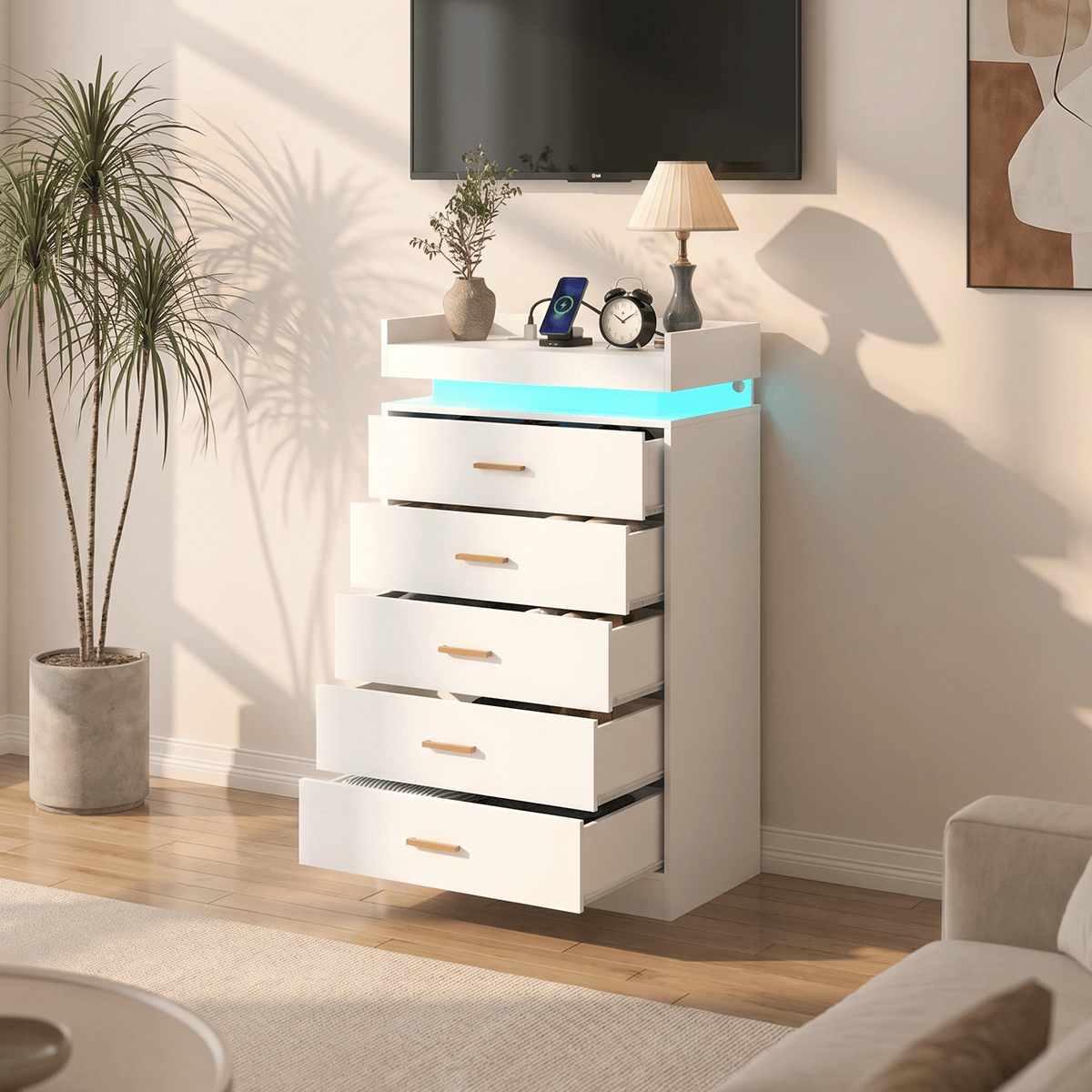 5/ 6/ 7/ 8/ 9/ 10/ 12/ 16 Drawer Dresser Modern Chest of Drawers