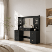 62" Large Modern Makeup Vanity Desk