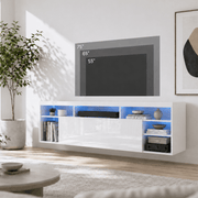 63" Floating LED TV Stand for 75inch TV