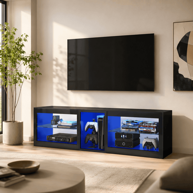 55"/ 63"/ 71" TV Stand for 60-70 Inch TV