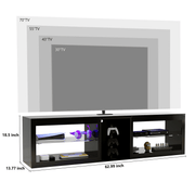 55"/ 63"/ 71" TV Stand for 60-70 Inch TV