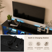 55"/ 63"/ 71" TV Stand for 60-70 Inch TV