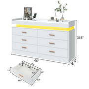 5/ 6/ 7/ 8/ 9/ 10/ 12/ 16 Drawer Dresser Modern Chest of Drawers
