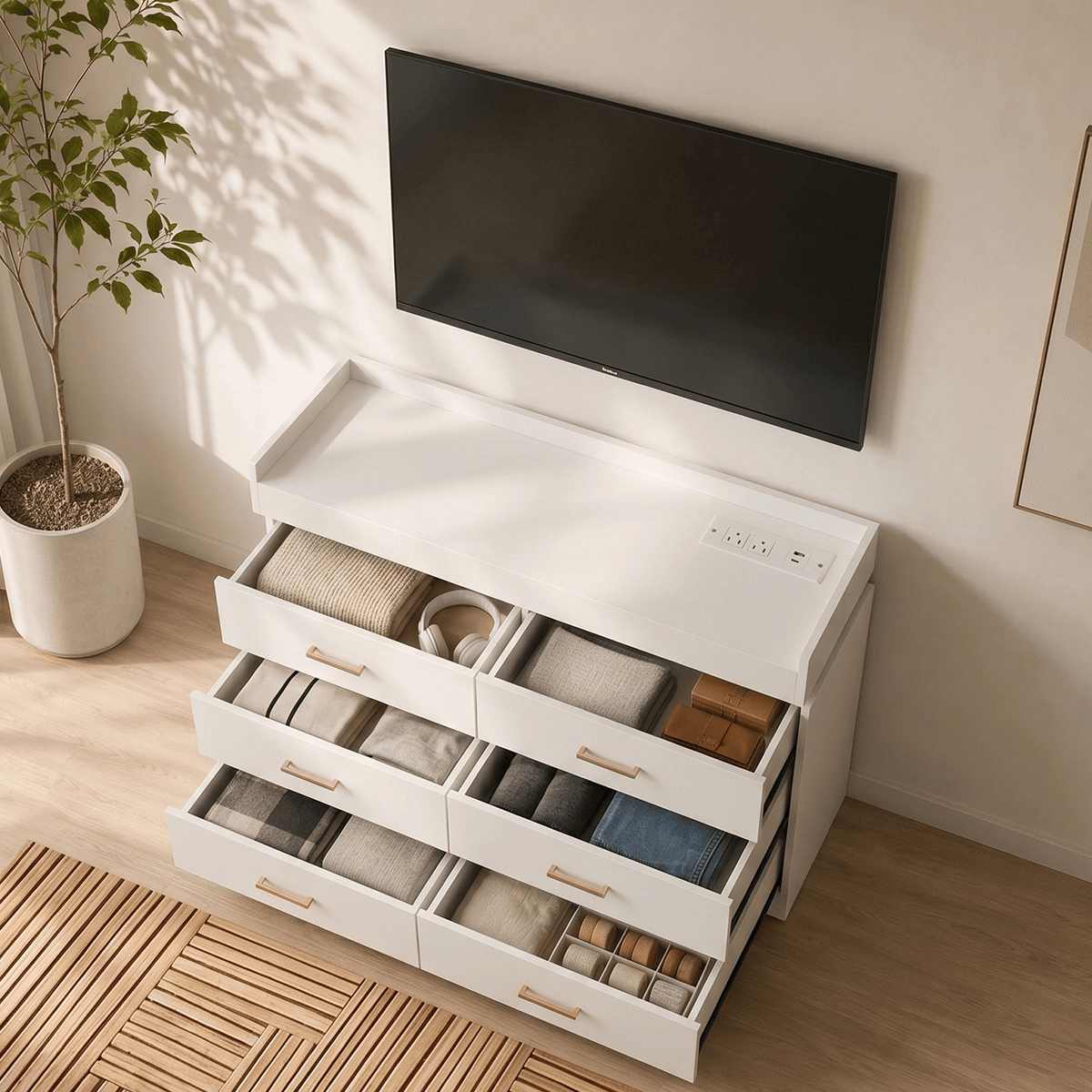 5/ 6/ 7/ 8/ 9/ 10/ 12/ 16 Drawer Dresser Modern Chest of Drawers