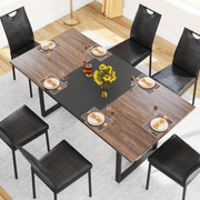 70" Rectangle Wood Kitchen Dining Room Table