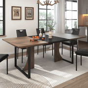 70" Rectangle Wood Kitchen Dining Room Table