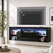 71" Floating LED TV Stand for 85inch TV