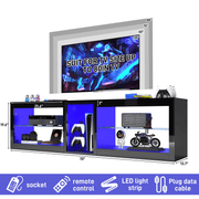 55"/ 63"/ 71" TV Stand for 60-70 Inch TV