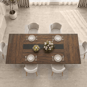 71"/ 78"/ 94" Rectangle Wood Kitchen Dining Room Table