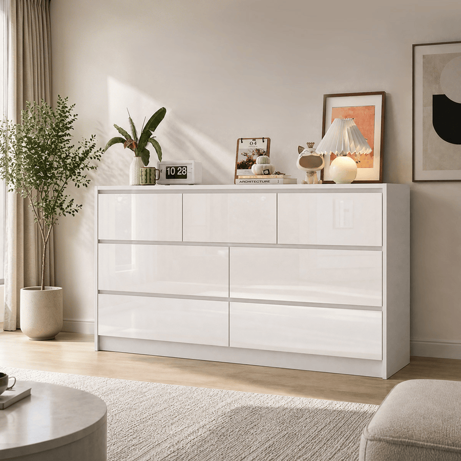 7/ 9/ 10/ 12 /18  Drawer Dresser Modern Chest of Drawers