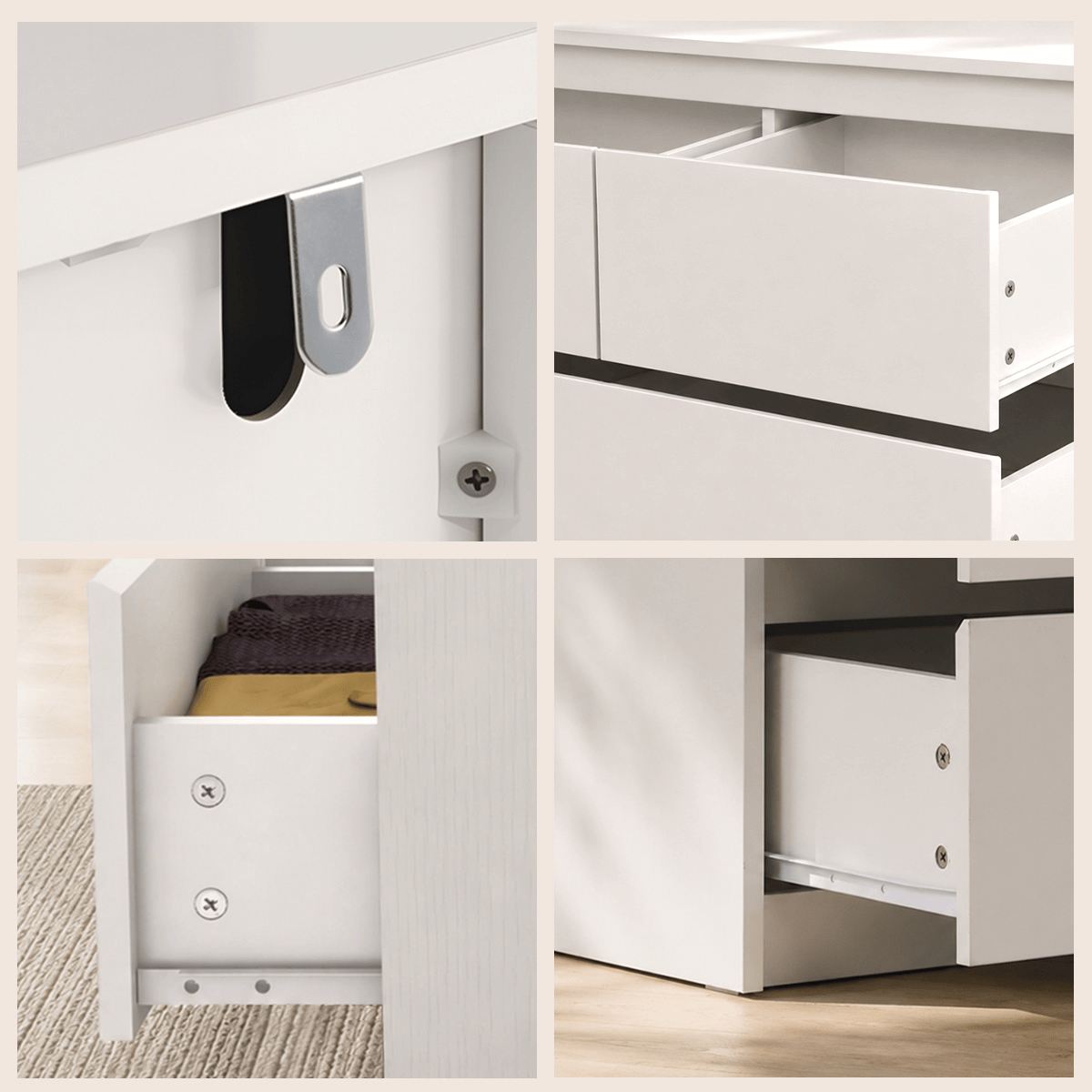 7/ 9/ 10/ 12 /18  Drawer Dresser Modern Chest of Drawers