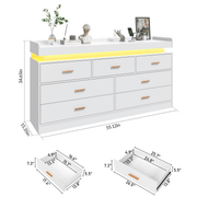5/ 6/ 7/ 8/ 9/ 10/ 12/ 16 Drawer Dresser Modern Chest of Drawers