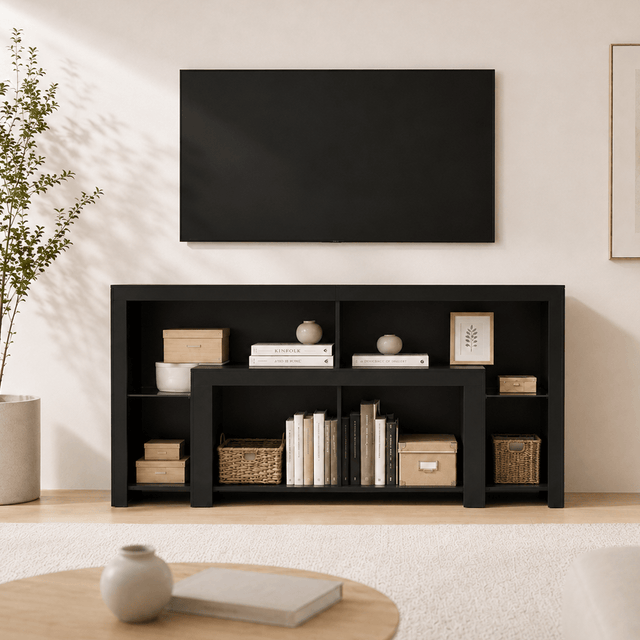 Electric Fireplace 82"/ 94.5" TV Stand Entertainment Center