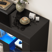Electric Fireplace 82"/ 94.5" TV Stand Entertainment Center