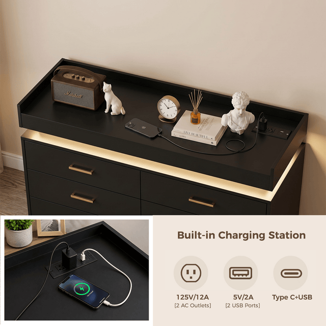 5/ 6/ 7/ 8/ 9/ 10/ 12/ 16 Drawer Dresser Modern Chest of Drawers