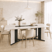 71"/ 78"/ 94" Rectangle Wood Kitchen Dining Room Table