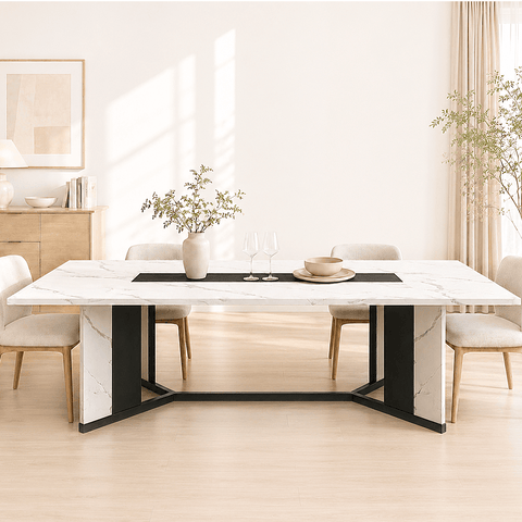 71"/ 78"/ 94" Rectangle Wood Kitchen Dining Room Table