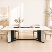 71"/ 78"/ 94" Rectangle Wood Kitchen Dining Room Table
