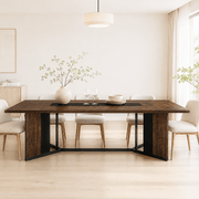 71"/ 78"/ 94" Rectangle Wood Kitchen Dining Room Table