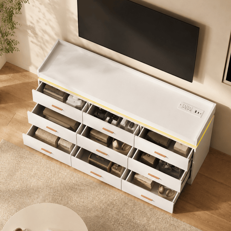 5/ 6/ 7/ 8/ 9/ 10/ 12/ 16 Drawer Dresser Modern Chest of Drawers