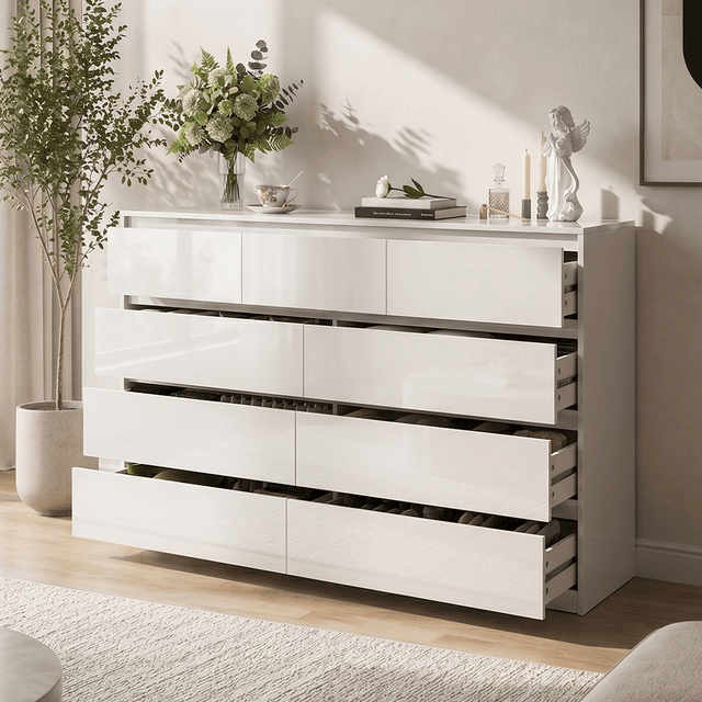 7/ 9/ 10/ 12 /18  Drawer Dresser Modern Chest of Drawers