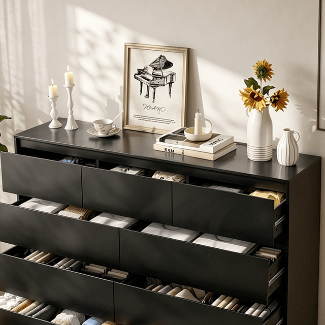 7/ 9/ 10/ 12 /18  Drawer Dresser Modern Chest of Drawers