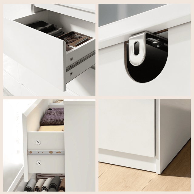 7/ 9/ 10/ 12 /18  Drawer Dresser Modern Chest of Drawers
